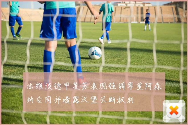 法维谈德甲复苏表现强调尊重阿森纳合同并透露汉堡买断权利